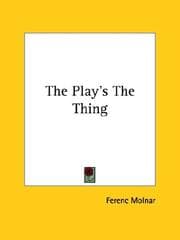 Tapa de The play's the thing