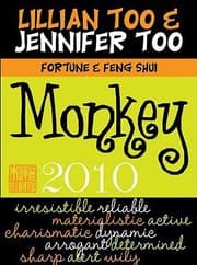 Tapa de Fortune Feng Shui Monkey 2010