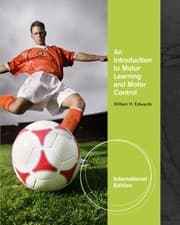 Tapa de An Introduction To Motor Learning And Motor Control