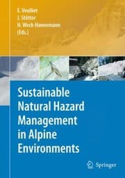 Tapa de Sustainable Natural Hazard Management In Alpine Environments