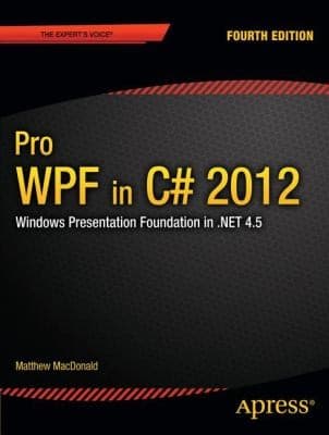 Tapa de Pro Wpf In C 2012 Windows Presentation Foundation With Net 45