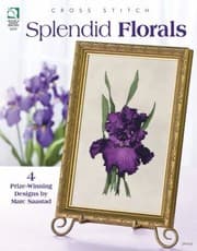 Tapa de Cross Stitch Splendid Florals
