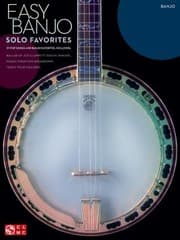 Tapa de Easy Banjo Solo Favorites