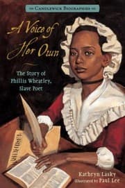 Tapa de A Voice Of Her Own The Story Of Phillis Wheatley Slave Poet