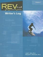 Tapa de REV It Up Writers Log Course 1
            
                REV It Up Robust Encounters with Vocabulary