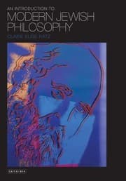 Tapa de An Introduction To Modern Jewish Philosophy