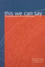 Tapa de This We Can Say Australian Quaker Life Faith And Thought