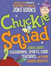 Tapa de Chuckle Squad Jokes About Classrooms Sports Food Teachers And Other School Subjects