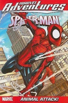 Tapa de Spiderman Animal Attack
