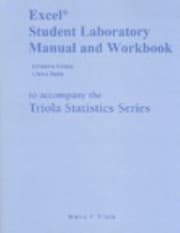 Tapa de Excel Student Laboratory Manual and Workbook for the Triola Statistics Series for Elementary Statistics