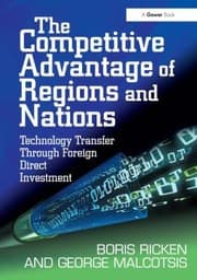 Tapa de The Competitive Advantage Of Regions And Nations Technology Transfer Through Foreign Direct Investment