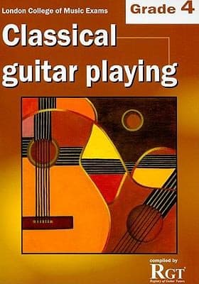 Tapa de Grade 4 Classical Guitar Playing