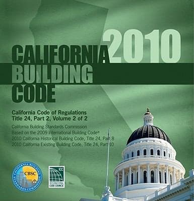 Tapa de California Code Of Regulations
