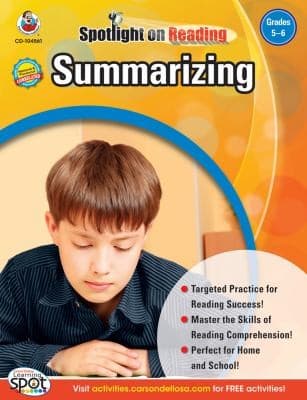 Tapa de Summarizing Grades 56