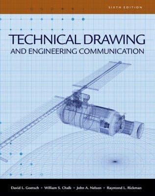 Tapa de Technical Drawing And Engineering Communication