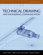 Tapa de Technical Drawing And Engineering Communication