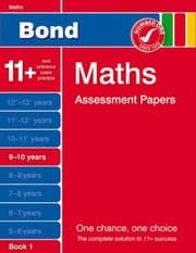 Tapa de Bond Maths Assessment Papers 910 Years Book 1