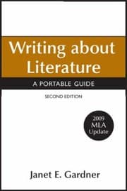 Tapa de Writing About Literature 2e