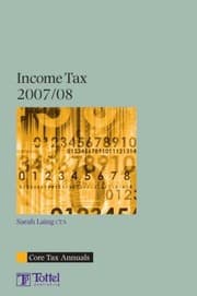 Tapa de Income Tax 200708