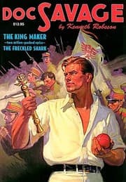 Tapa de The King Maker And The Freckled Shark Two Classic Adventures Of Doc Savage