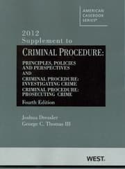 Tapa de Criminal Procedure Principles Policies And Perspectives 2012