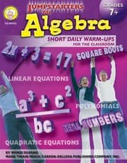 Tapa de Jumpstarters For Algebra Short Daily Warmups For The Classroom