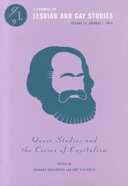 Tapa de Queer Studies And The Crises Of Capitalism
