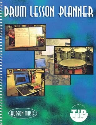 Tapa de Drum Lesson Planner
