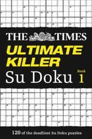 Tapa de The Times Ultimate Killer Su Doku The Deadliest Of All Killer Su Dokus