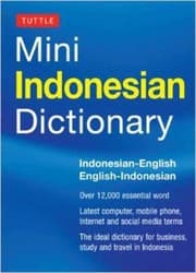 Tapa de Tuttle Mini Indonesian Dictionary Indonesian English Englishindonesian