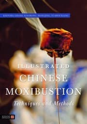 Tapa de Illustrated Chinese Moxibustion Techniques And Methods