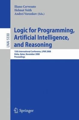 Tapa de Logic For Programming Artificial Intelligence And Reasoning 15th International Conference Lpar 2008 Doha Qatar November 2227 2008 Proceedings