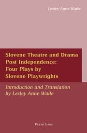 Tapa de Slovene Theatre And Drama Post Independence Four Plays By Slovene Playwrights