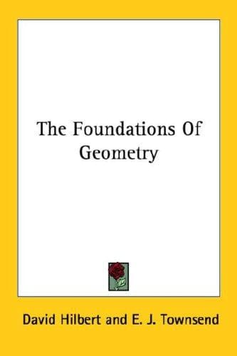 Tapa de The foundations of geometry