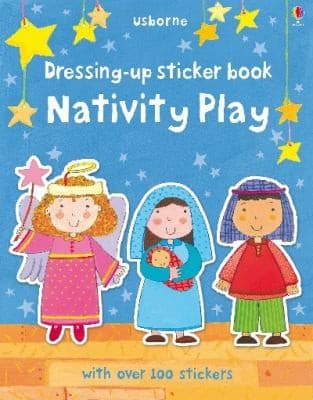 Tapa de Dressing Up Sticker Book Nativity Play