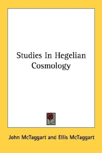 Tapa de Studies In Hegelian Cosmology