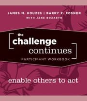 Tapa de The Challenge Continues Participant Workbook Enable Others To Act
