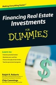 Tapa de Financing Real Estate Investments For Dummies