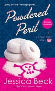 Tapa de Powdered Peril A Donut Shop Mystery