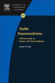Tapa de Stable Nanoemulsions
            
                Studies in Interface Science