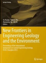 Tapa de New Frontiers In Engineering Geology And The Environment Proceedings Of The International Symposium On Coastal Engineering Geology Iscegshanghai 2012