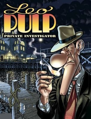 Tapa de Leo Pulp Private Investigator