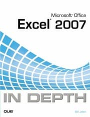 Tapa de Microsoft Office Excel 2007 In Depth