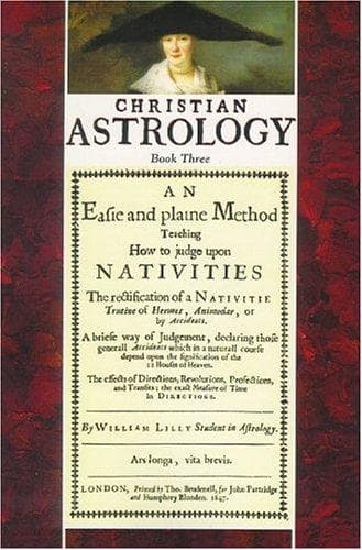 Tapa de Christian Astrology, Book 3