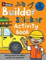 Tapa de Builder Sticker Activity Book