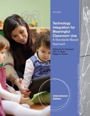 Tapa de Technology Integration For Meaningful Classroom Use A Standardsbased Approach