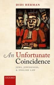 Tapa de An Unfortunate Coincidence Jews Jewishness And English Law