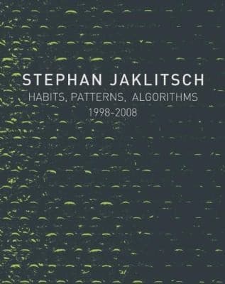 Tapa de Stephan Jaklitsch Habits Patterns Algorithms 19982008