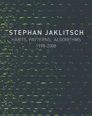 Tapa de Stephan Jaklitsch Habits Patterns Algorithms 19982008