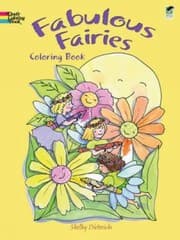 Tapa de Fabulous Fairies Coloring Book